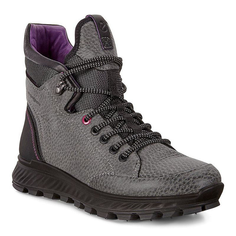 Women Outdoor Women Ecco Exostrike L - Sneaker Boots Black - India XRJSTF964